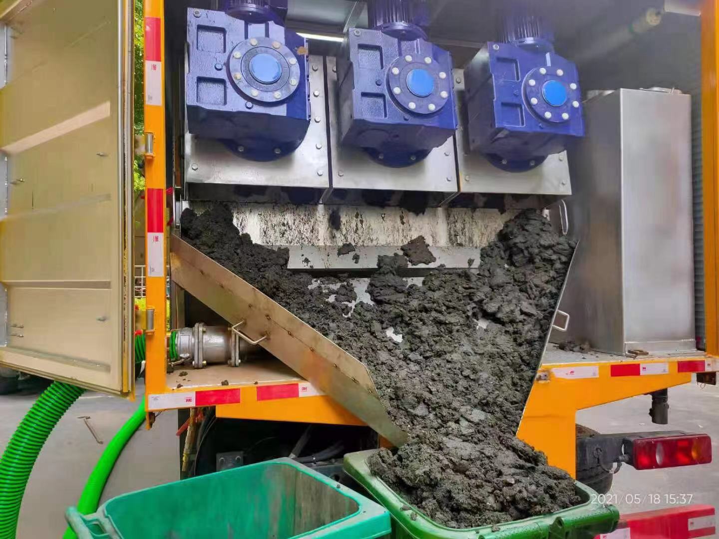 齐河化粪池清掏城市维护站-泥浆净化干湿分离处理